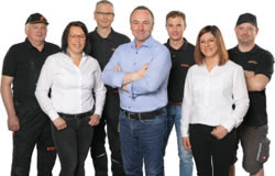 Teamaufnahme RÜDE Bau- und Industriebedarf GmbH