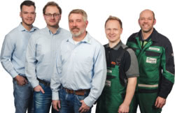 Teamaufnahme Agravis Technik Münsterland Ems-GmbH